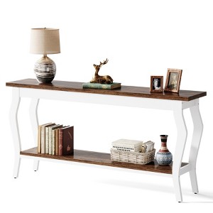 Tribesigns 70.9" 2-Tier Console Entry Table - 1 of 4