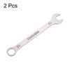 Unique Bargains 3Cr13 Stainless Steel Metric Thin Combination Wrenches 2 Pcs - 3 of 4