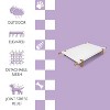 THE LICKER STORE Chester Modern Minimalist Wood Frame Elevated Outdoor Dog Bed - 3 of 4