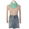 Elerevyo Women's Solid Chiffon Sheer Lightweight Soft Long Scarf Shawl 1 Pc - 3 of 4