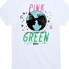 Boys' - Wicked - Glinda and Elphaba Pink Goes Good With Green Short Sleeve Graphic T-Shirt - 2 of 4