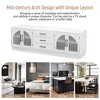 HDZNVF Modern Minimalist TV Stand with Adjustable Shelves for TVs up to 75 Inches - 4 of 4