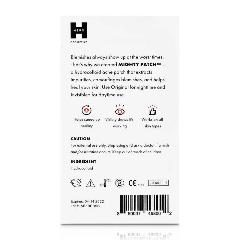 Hero Cosmetics Mighty Acne Pimple Patch Duo - 12ct, 3 of 16