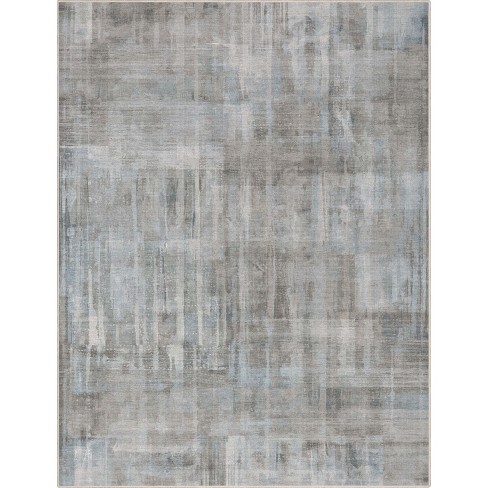 Well Woven Toronto Flatweave Brushstroke Distressed 5'3