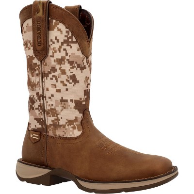 Durango Desert Camo Pull-on Western Boot, DDB0166, Brown