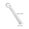 INSPIRE CHIC Men's Formal Casual Pre-tied Solid Color Neck Adjustable Zipper Ties - 4 of 4