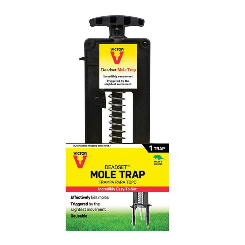 Victor Deadset Medium Plunger Animal Trap For Moles, 1 of 2