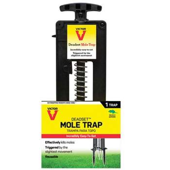 Victor Deadset Medium Plunger Animal Trap For Moles