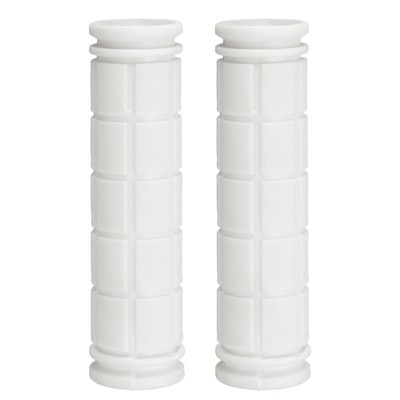 Unique Bargains Rubber Non-Slip Mushroom Bike Fit 7/8" Handlebar Grips 4.53" 1 Pair