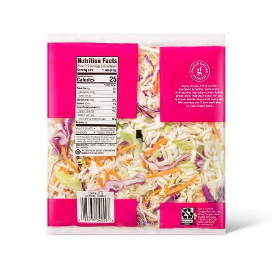 Tri-Color Coleslaw - 8oz - Good & Gather™, 4 of 5