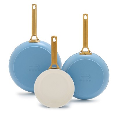 GreenPan Reserve 3pk (8", 10" & 12") Hard Anodized Healthy Ceramic Nonstick Frypan Set