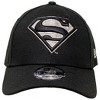 Adult Superman Silver Symbol New Era 9Forty Adjustable Hat - 2 of 4