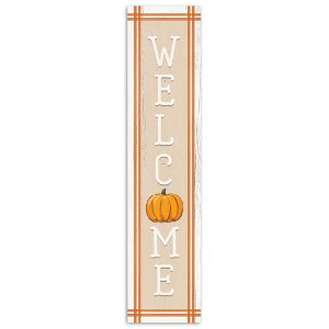 Creative Products Welcome Pumpkin 10.5 x 47 Porch Leaner - 1 of 1