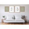 Kate & Laurel All Things Decor: Sylvie Botanical Canvas Art, Floating Frame, Home Decor Set - 3 of 4