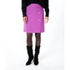 Women's Button Detail Mini Skirt - ESQUALO - 2 of 4