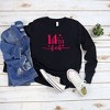 The Juniper Shop 14th Feb Stars Puff Print Toddler Long Sleeve Tee - 2 of 3