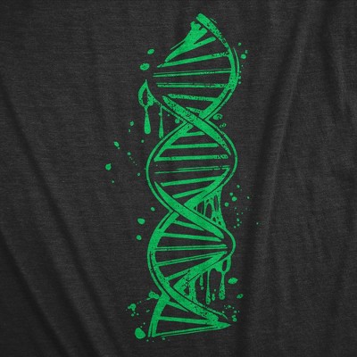 Мужские футболки Crazy Dog T-Shirts, Inc. Mens Drippy DNA Funny T Shirts Science Graphic Tee for Men - Crazy Dog Men's T Shirt For Science Nerds Black M — фото 2