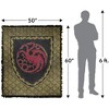 House Of The Dragon Hod Shield Blanket 50"x60" Woven Tapestry - 2 of 4