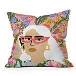 Alja Horvat Fashion is Calling Me Outdoor Throw Pillow - Deny Designs