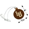 Lehigh University Primary Logo Mini Small Tiny Wood Christmas Tree Holiday Ornament - 4 of 4