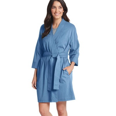Jockey Women's Everyday Essentials 100% Cotton Short Robe