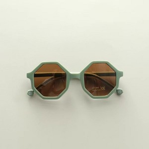 MyKids-Usa Kids Various Style Fashion Polygon Frame Sunglasses - 1 of 4