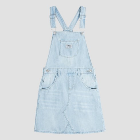 Levi's® Girls' Jean Skirtall - Light Blue 16 : Target