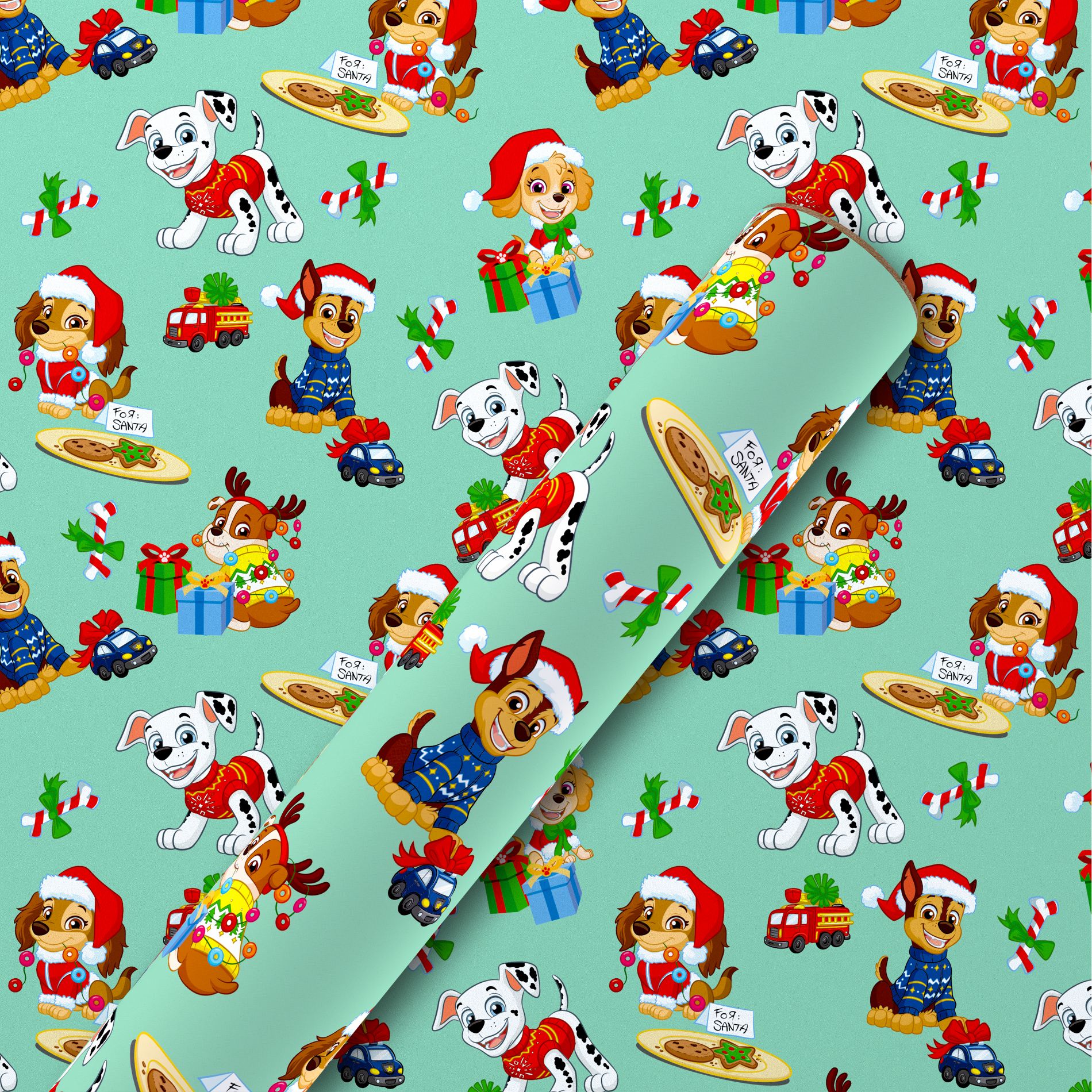 American Greetings 30" 40 sq ft Paw Patrol Gift Wrap