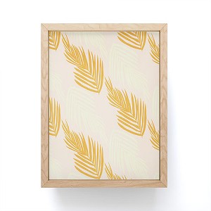 SunshineCanteen Faded Pink Palms Framed Mini Art - Society6 - 1 of 3