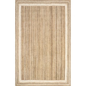 Nuloom Rikki Coastal Braided Jute Indoor Area Rug - 1 of 4