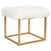 Rowan Square Ottoman - FOX6288 - Safavieh Couture - 3 of 4