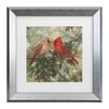 Trademark Fine Art - Mary Miller Veazie 'Kissing Cardinals' Matted Framed Art - 2 of 3