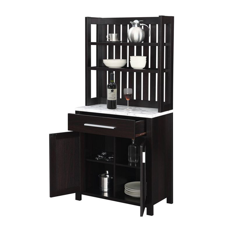Sawyer Wine Bar with Cabinet - Breighton Home, 5 of 8