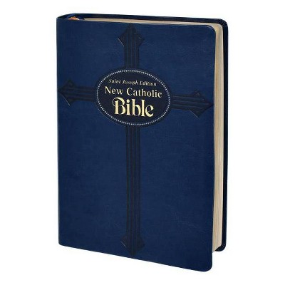 St. Joseph New Catholic Bible (Gift Edition - Large Type) - (Leather Bound)