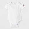 Baby Girls' 2pc Disney Minnie Mouse Cherry Chambray Dress & Bodysuit Set - Blue - 2 of 4