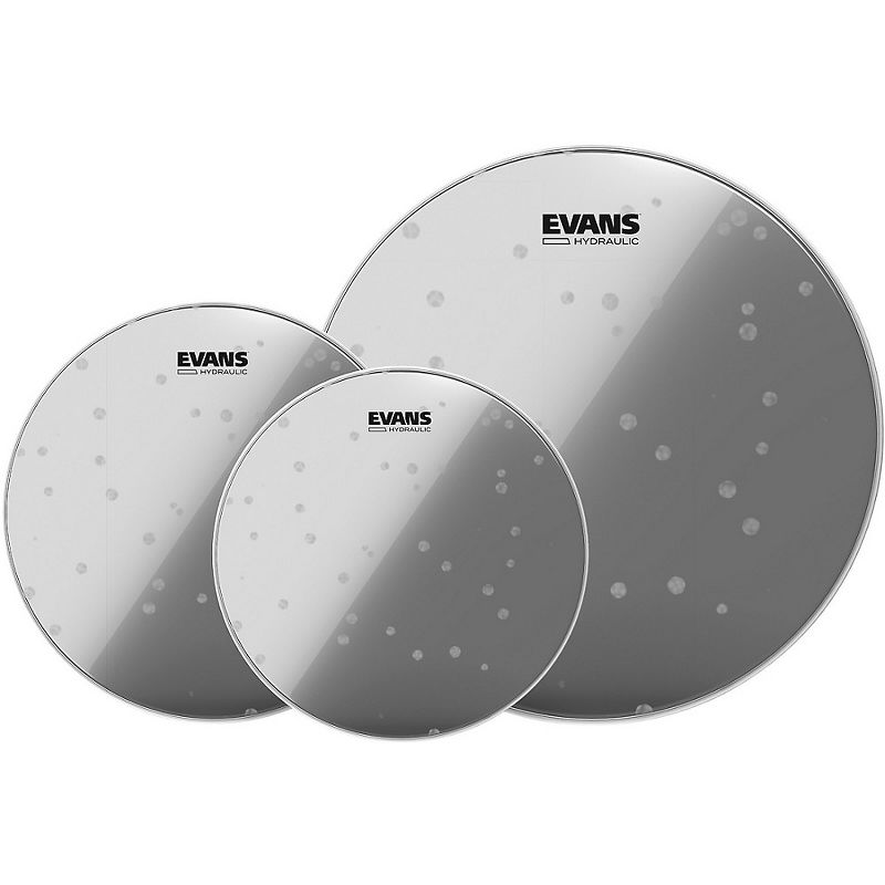 Evans Hydraulic Glass 10/12/14 Fusion Drum Head Pack, 1 of 4