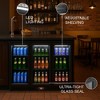 VITLIFE Back Bar Cooler with 3 Glass Doors, Counter-Height Beverage Refrigerator, 11.6 Cu.Ft., Commercial Fridge with LED Lighting & Self-Close Doors - 4 of 4