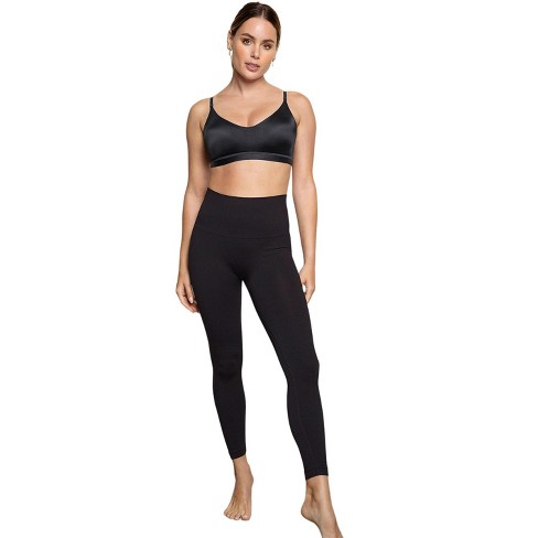  Customer reviews: Crossover Leggings for Women Tummy Control -  Soft High Waisted Leggings Non See-Through Cross Waist Tights Workout  Running Yoga Pants (Black, Small-Medium)