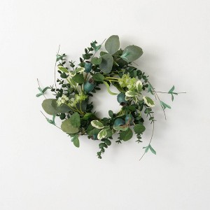 Sullivans Green Pod Foliage Wreath - 1 of 3