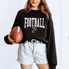Simply Sage Market Women's Graphic Sweatshirt Varsity Football Babe - 2 of 4