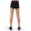 Capezio Black Team Basics Gusset Short - Girls Large