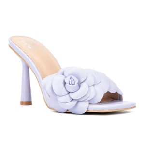 New York & Company Women's Chana Heel Slide - 1 of 4