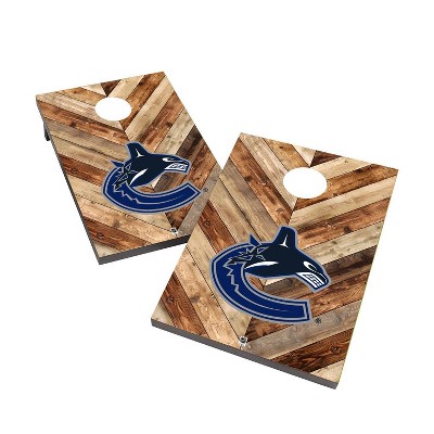 NHL Vancouver Canucks 2'x3' Cornhole Bag Toss Game Set