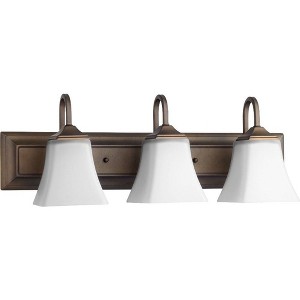 Quorum Lighting 3 - Light Vanity in  Oiled Bronze - 1 of 1