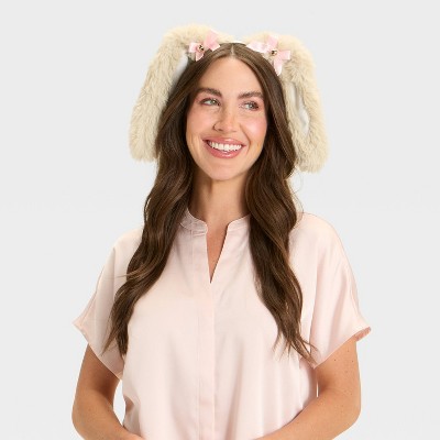 Adult Halloween Bunny Costume Headband - Hyde and EEK! Boutique™ Light Brown