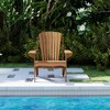 HOMLUX Large Ergonomic Outdoor Adirondack Chair Patio Accent Chair with Arm Rest, All-Weather - 3 of 4