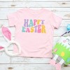 The Juniper Shop Happy Easter Wavy Colorful Youth Short Sleeve Tee - 2 of 2