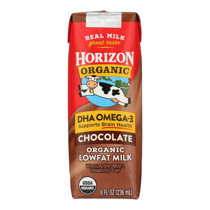 Horizon Organic Low Fat Chocolate Milk - Case of 12/8 oz, 2 of 8