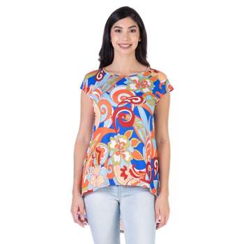 Printed Multicolor Women Floral Print Loose Fit Maternity Shirt