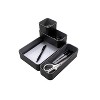 Advantus Fusion Plastic Letter Tray Black/Gray 37678 - 2 of 2